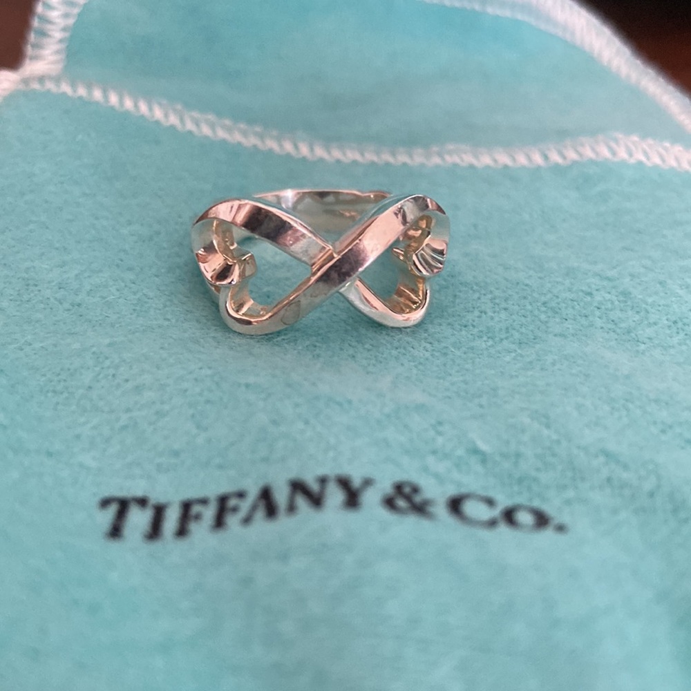 Tiffany & Co. Silver Infinity Ring